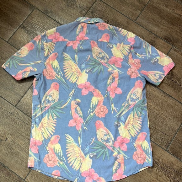 Chubbies Stay Fly Popover Sport Hawaiian Shirt Men's Size Medium - Picture 2 of 5